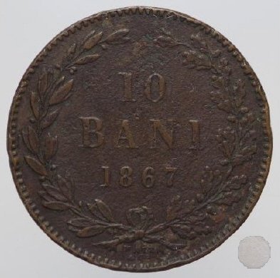 10 Bani 1867 (Watt & Co)