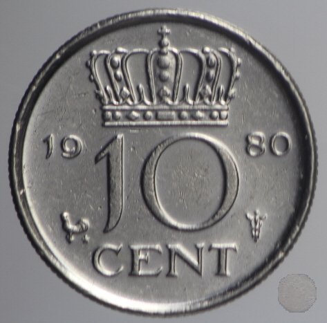 10 CENTS 1980 (Utrecht)