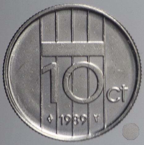 10 CENTS 1989 (Utrecht)