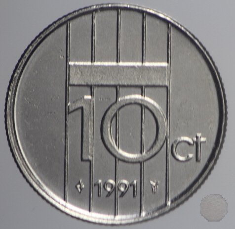 10 CENTS 1991 (Utrecht)