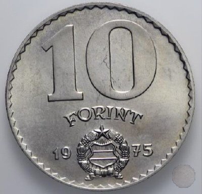 10 FORINT I tipo 1975 (Budapest)