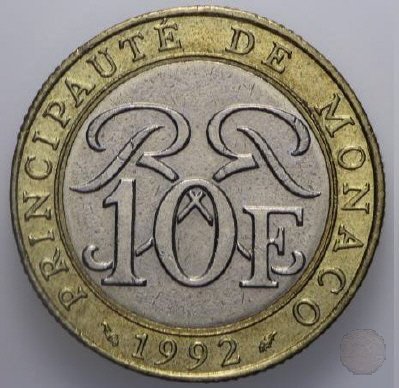 10 FRANCS VI tipo 1992 (Parigi)