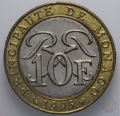 10 FRANCS VI tipo 1995 (Parigi)