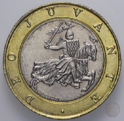 10 FRANCS VI tipo 1996 (Parigi)