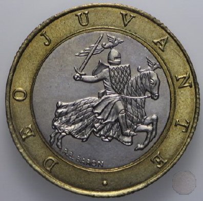 10 FRANCS VI tipo 1997 (Parigi)