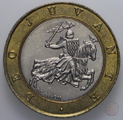 10 FRANCS VI tipo 1998 (Parigi)