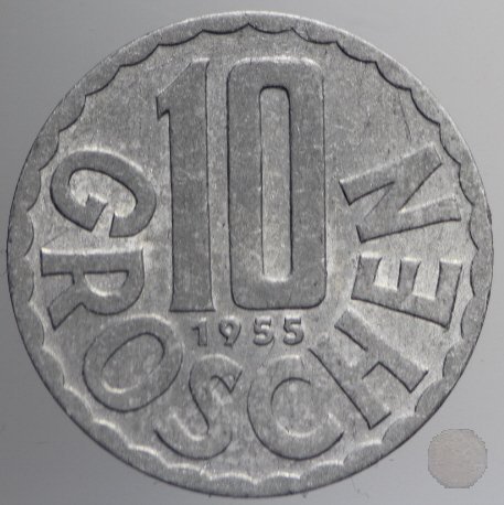 10 GROSCHEN 1955 (Vienna)