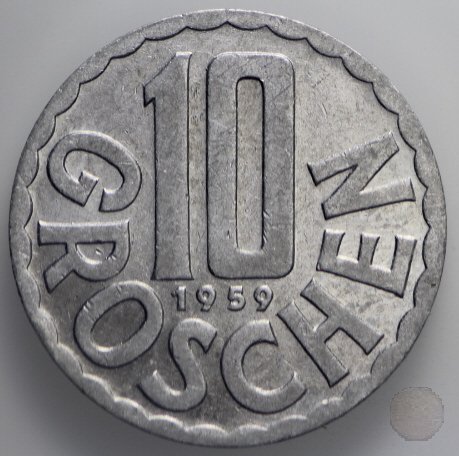 10 GROSCHEN 1959 (Vienna)