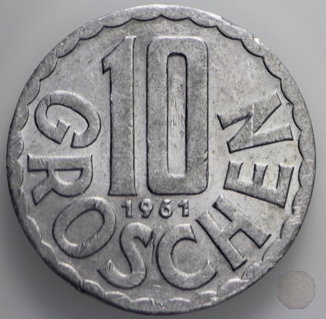 10 GROSCHEN 1961 (Vienna)