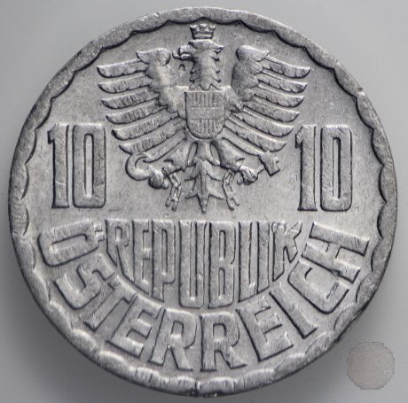 10 GROSCHEN 1961 (Vienna)