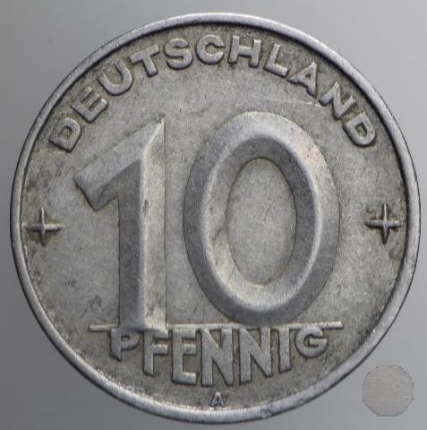 10 PFENNIG II tipo 1952 (Berlin)