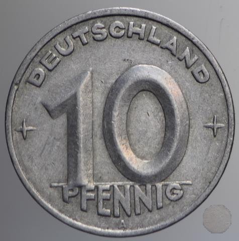 10 PFENNIG I tipo 1950 (Berlin)