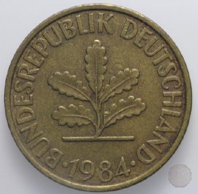 10 PFENNIG 1984 (Karlsruhe)