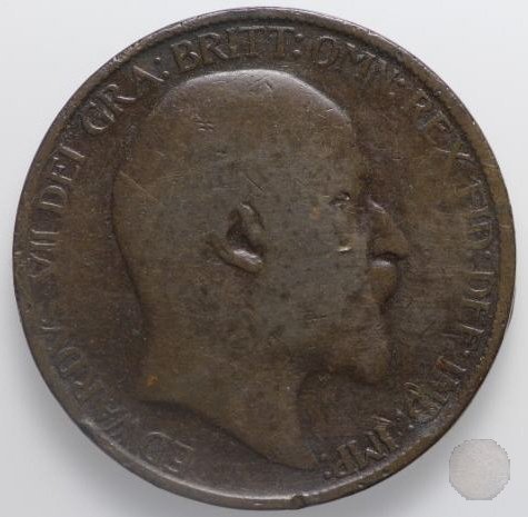 1/2 PENNY 1908 (Londra)