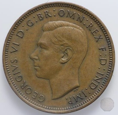 1/2 PENNY 1945 (Londra)