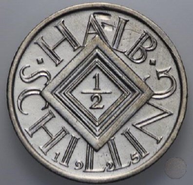 1/2 SCHILLING 1925 (Vienna)