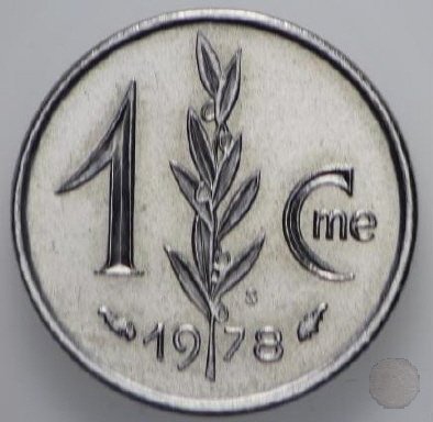 1 CENTIME 1978 (Parigi)