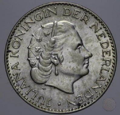 1 GULDEN Argento 1955 (Utrecht)