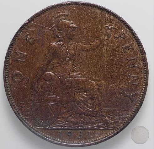 1 PENNY III TIPO 1931 (Londra)