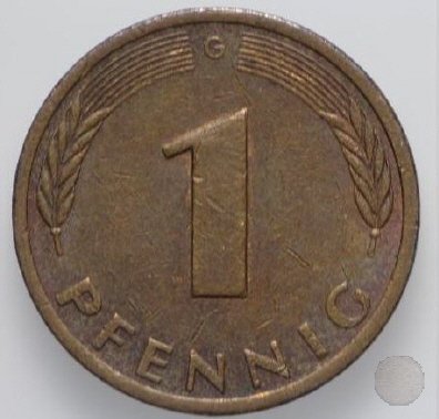 1 PFENNIG 1977 (Karlsruhe)