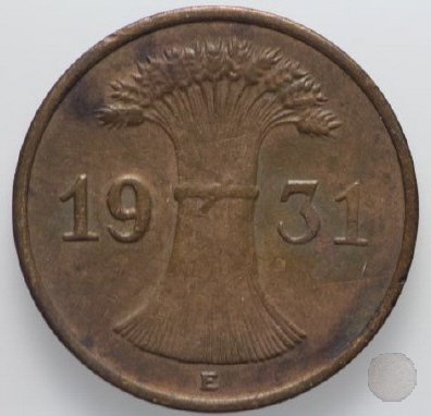 1 REICHSPFENNIG 1931 (Muldenhutten)