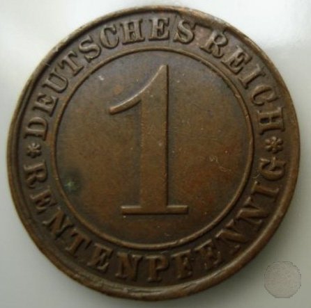 1 RENTENPFENNIG 1923 (Stuttgart)