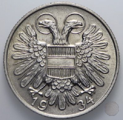 1 SCHILLING 1934 (Vienna)