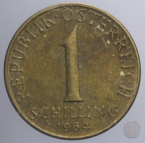 1 SCHILLING 1964 (Vienna)