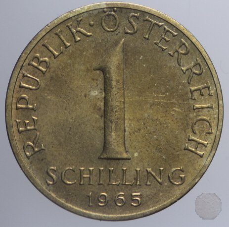 1 SCHILLING 1965 (Vienna)