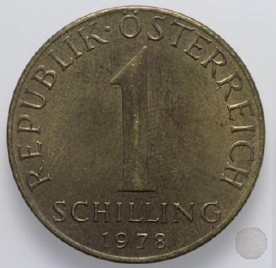 1 SCHILLING 1978 (Vienna)