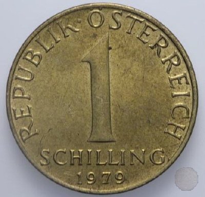 1 SCHILLING 1979 (Vienna)