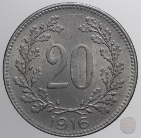 20 HELLER II tipo 1916 (Vienna)