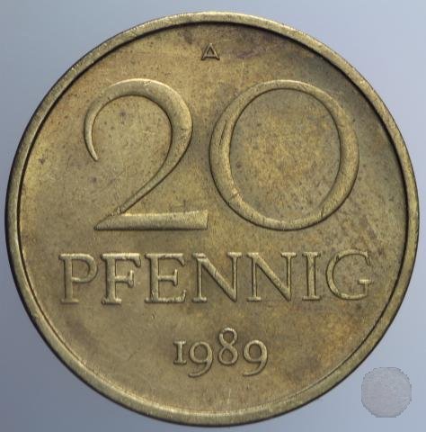 20 PFENNIG 1989 (Berlin)