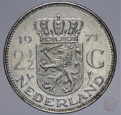 2-1/2 GULDEN 1971 (Utrecht)