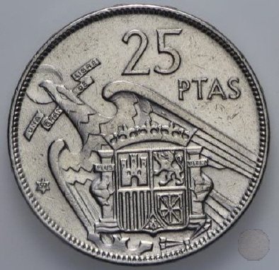 25 PESETAS 1957 (Madrid)