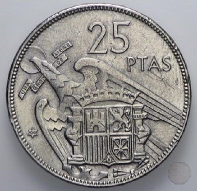 25 PESETAS 1957 (Madrid)