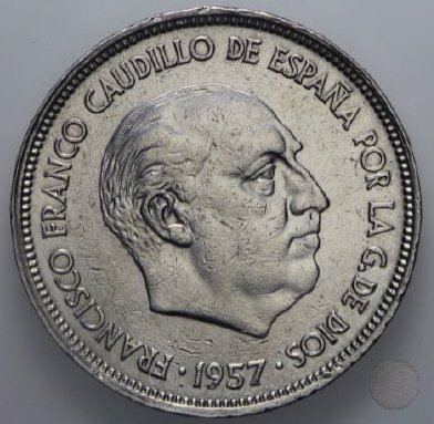 25 PESETAS 1957 (Madrid)