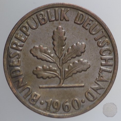 2 PFENNIG 1960 (Stuttgart)