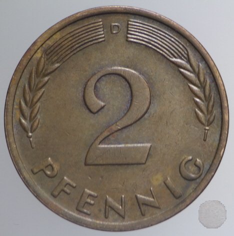 2 PFENNIG 1962 (Munich)