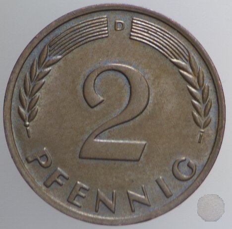 2 PFENNIG 1963 (Munich)