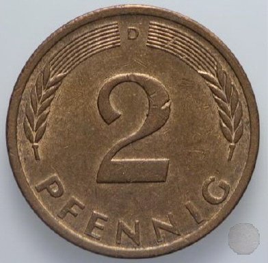 2 PFENNIG 1975 (Munich)