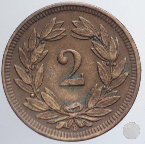 2 RAPPEN I tipo 1899 (Bern)