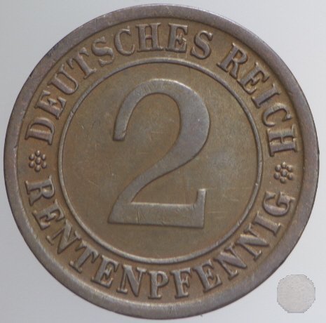 2 RENTENPFENNIG 1924 (Hamburg)