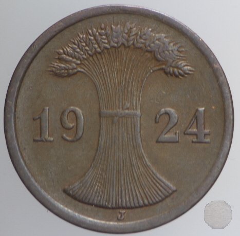 2 RENTENPFENNIG 1924 (Hamburg)