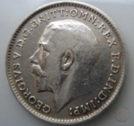 3 PENCE ARGENTO 1911 (Londra)