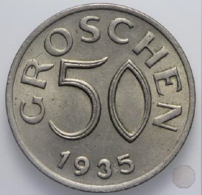 50 GROSCHEN 1935 (Vienna)