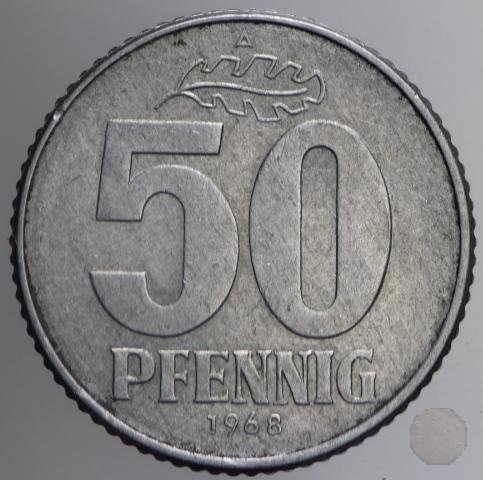 50 PFENNIG III tipo 1968 (Berlin)