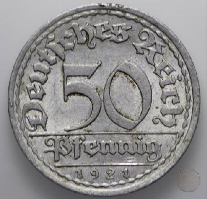 50 PFENNIG 1921 (Berlin)