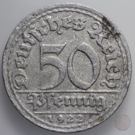 50 PFENNIG 1922 (Munich)