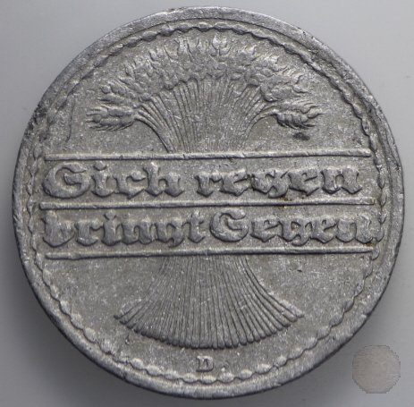 50 PFENNIG 1922 (Munich)